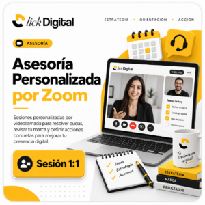 Asesoría personalizada por Zoom